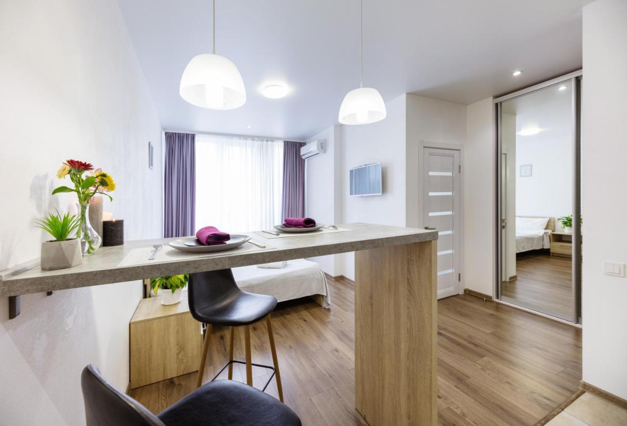 Nyvky Like Home - Studio - Apt 20 เคียฟ ภายนอก รูปภาพ
