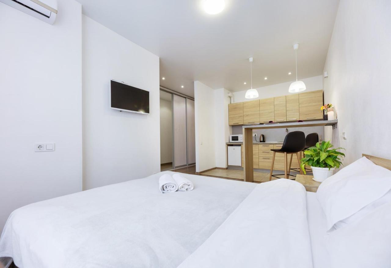 Nyvky Like Home - Studio - Apt 20 เคียฟ ภายนอก รูปภาพ